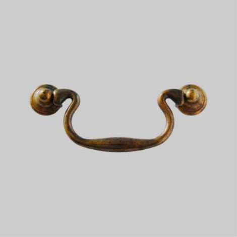 Maniglia per mobili '5050' interasse 96 mm - patinato antico GIUSTI (1/2)