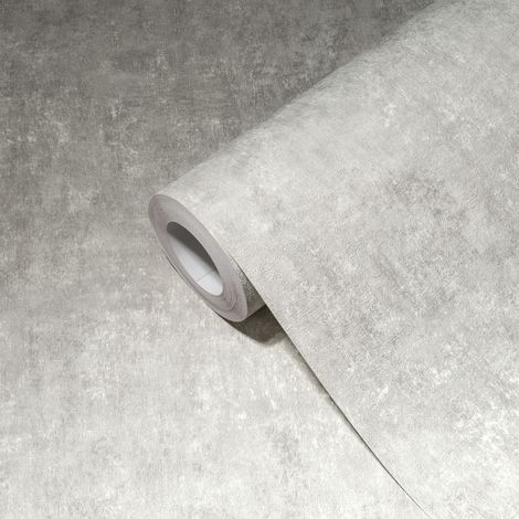 Papier peint Uni Gris My Home My Spa A.S. Création (1/5)