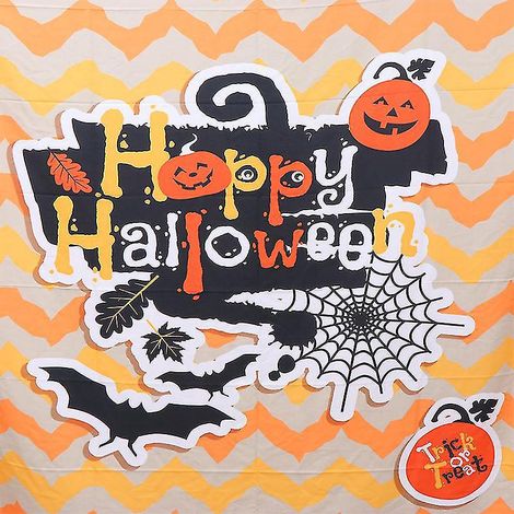 1 nappe en polyester pour décorations d'Halloween (1/3)
