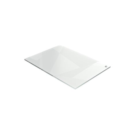 MINI BLOC DE NOTAS DE ESCRITORIO DE PIZARRA BLANCA DE ACRÍLICO TRANSPARENTE NOBO A4
