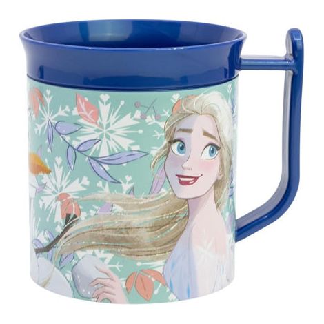 TAZA MICROONDAS 400ML FACIL SUJECION FROZEN