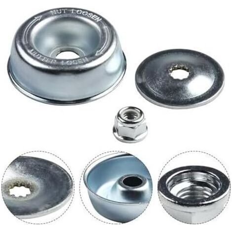 Kit de Fixation Lame en métal pour débroussailleuse STIHL FS300, FS310, FS311, FS350, FS360, FS400, FS410, FS450 - (1/5)
