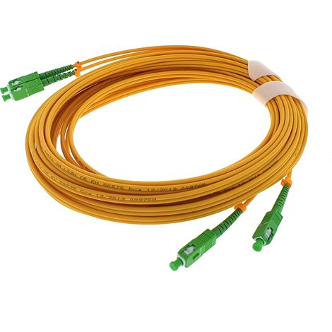CABLE 2 FIBRAS MONO SC/APC ITED 10METROS PRE-CONECTORIZADO