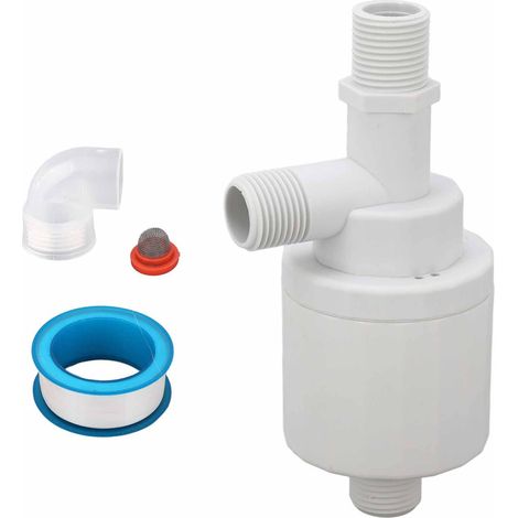 Robinet à flotteur DN15 1/2 po, entrée supérieure, remplissage automatique, bille de contrôle du niveau d'eau pour piscine (1/5)