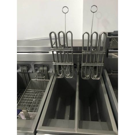 Friteuse électrique sur meubles MOD DF 10 + 10 - Beckers (1/3)