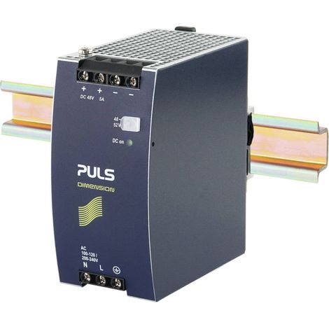 Alimentation rail DIN PULS DIMENSION CS10.481 52 V/DC 5 A 240 W 1 x (1/4)