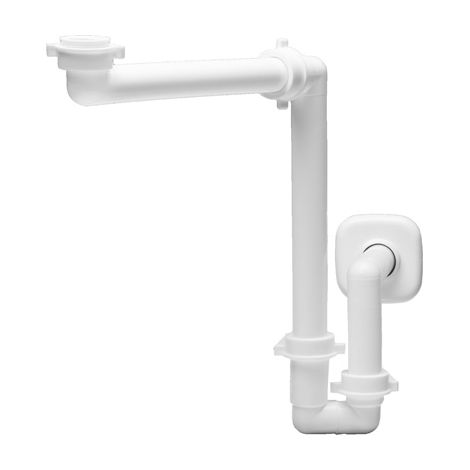 SIFONE SPAZIOBAGNO PER LAVABO- Bianco- LIRA- pezzi 1