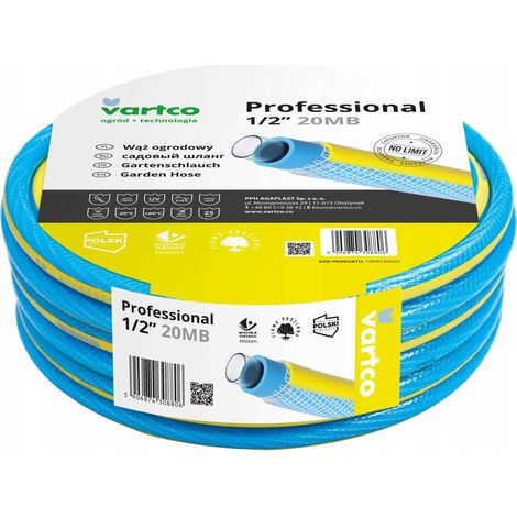 MANGUERA DE JARDÍN PROFESIONAL DE 1/2" Y 20 MB (1/5)