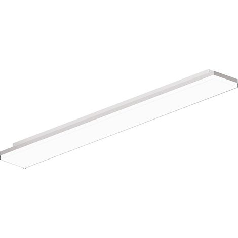 Plafoniera o Sospensione LED da Ufficio Serie GPL Bianco Opaco con Diffusore UGR 22, Potenza Regolabile 28W-40W e Opzione Biemissione - Gealuce (1/3)