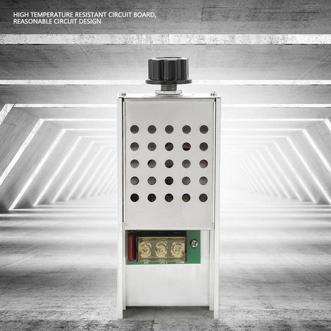 Régulateur de tension 6000W 220V AC variateur vitesse moteur contrôle température à thyristor (1/5)