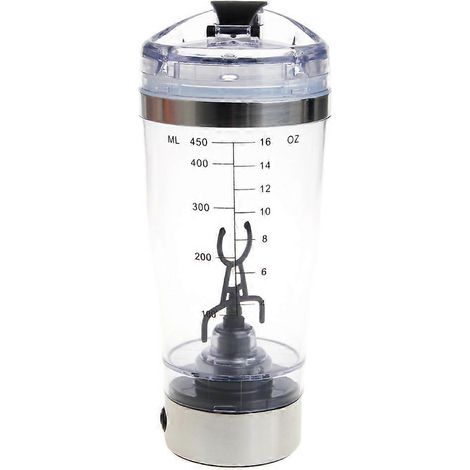 450 ml BPA-freier Protein-Shaker, Wasserflasche, elektrischer automatischer Mixer für Smart Cups