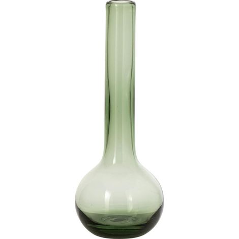 Vase Soliflore en Verre "Kyoto" 38cm Vert (1/4)