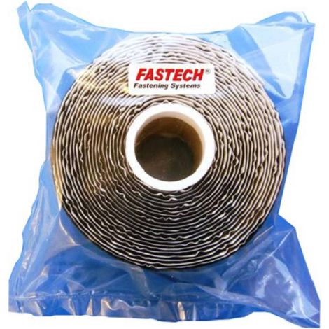 FASTECH® T0105099990305 Bande auto-agrippante hotmelt à coller partie crochets (L x l) 5000 mm x 50 mm noir 1 pc(s)
