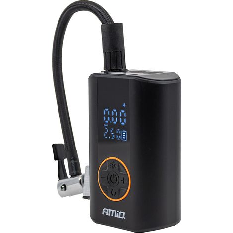 Compresor de aire inalámbrico para coche con pantalla LED, 40 W, USB-C, ACOMP-25 AMIO-04414 (1/5)
