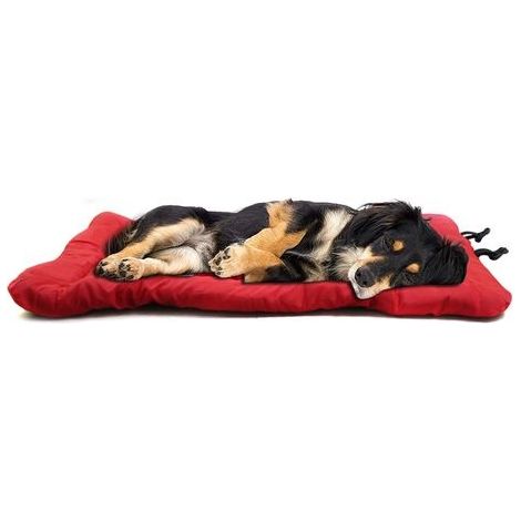 lit pour Chien imperméable et Pliable, Facile à Nettoyer, Tapis pour Chien en Tissu Oxford Durable, adapté aux canapés, aux caisses, etc. Convient à Un Usage extérieur, 90x60 cm (Rouge) (1/5)