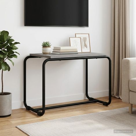 vidaXL Supporto TV 60 x 35.5 x 42 cm Sonoma grigio (1/5)