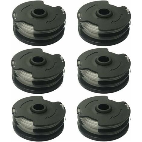 Bobine de fil pour Parkside PRTA 20-Li A1 / B2 / C3 Bobines de Fil de Rechange pour débroussailleuse sans fil LIDL Parkside PRTA 20-Li A1 / B2 / C3, PRT 300 A1, PRT 550 A1 / A3 (6pcs)..DEBUNS (1/4)