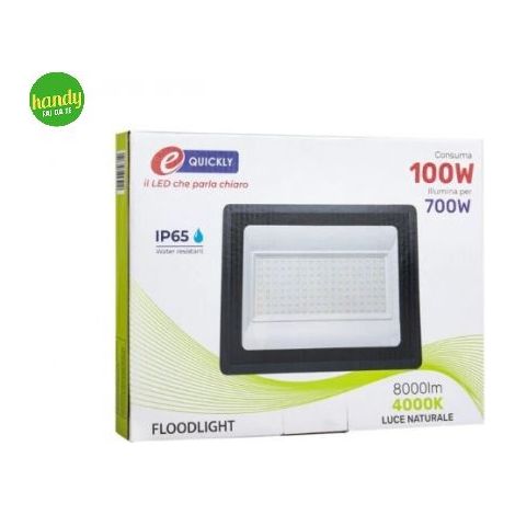 PROIETTORE LED 100W 4000K 8000LM IP65 (1/4)