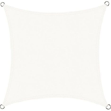 2x2m square shade sail, waterproof and UV-resistant, perfect for patios, gardens, terraces, and outdoor spaces.
