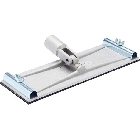 Outil de ponçage TuseRxln - Alliage d'aluminium - Ponceuse orbitale pour murs et plafonds - 1 pièce - Argent (1/5)
