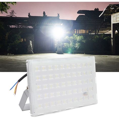 Wasserdichter 50-W-LED-Fluter für die Außenbeleuchtung, Hochleistungs-Fluter für Industrie, Bergbau und Sportanlagen (1/5)