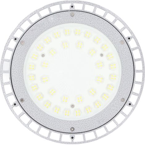 Lampe de travail LED 100 W 12 000 lm, couvercle en verre trempé, antidéflagrante, pour applications minières, industrielles, industrielles et d'atelier, couleur marbre. (1/5)