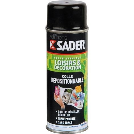 SADER - Colle repositionnable aérosol 200ml (1/3)