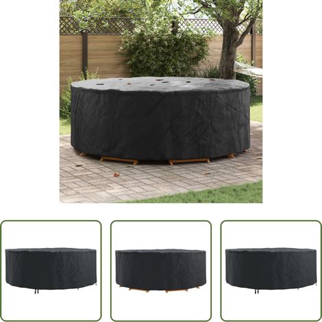 vidaXL UV-beständig - Gartenmöbelabdeckung 244 x 244 x 105 cm 210D Oxford-Gewebe (1/5)