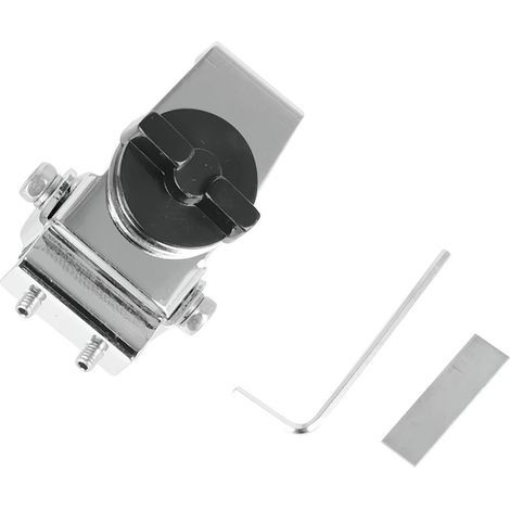 Stainless steel car antenna mount with clip for walkie-talkie, two-way radio antenna (1/5)