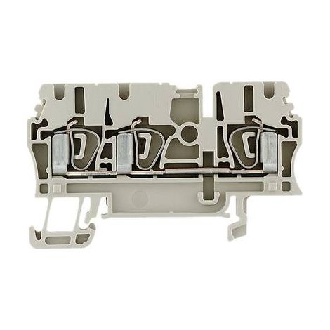 Bloc de jonction de passage Weidmüller ZDU 2.5/3AN 1608540000-1 beige foncé 1 pc(s) (1/2)