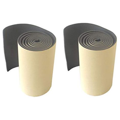 Protezione autoadesiva per pareti di garage e auto, 2 rotoli, 200 cm x 20 cm x 4 mm, per proteggere le pareti del garage da portiere e paraurti. (1/5)