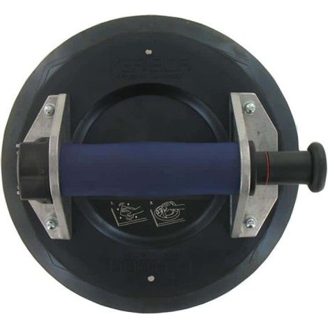 VERIBOR pompa in alluminio con ventosa diametro 210