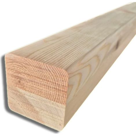 Trave in Pino Bilama Piallato 7x7 cm, 300 cm - Travetto in Legno Naturale per Bricolage