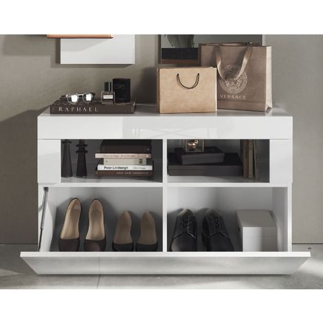 Mobile base 1 ribalta bianco lucido 91x57 - Basic (1/3)