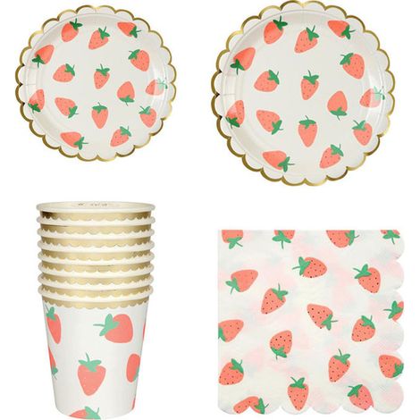 Lot de 40 vaisselle jetable, assiettes, gobelets, serviettes, papier alimentaire, anniversaire, mariage (1/5)