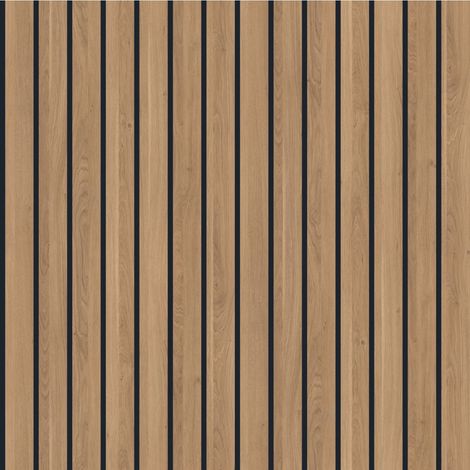 Multipanel Naturepanel Brown Cuneo Oak 2400mm x 598mm Hydro-Lock Tongue & Groove Bathroom Wall Panel