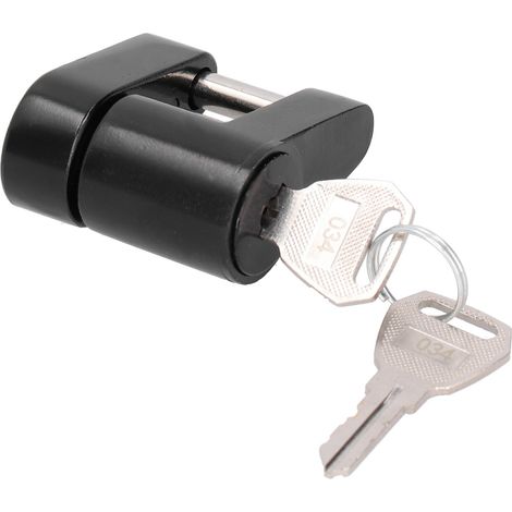 Verrous antivol pour attelage de remorque en alliage de zinc, diamètre 1/4 po, pour remorque, camping-car, camion ou voiture. (1/5)