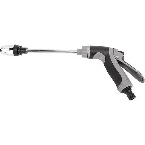 Garden Hose Nozzle Long Extension Rod Water Sprayer Head (1/5)