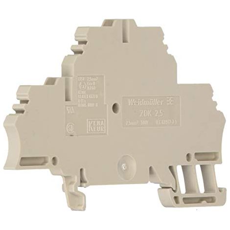 Weidmüller 1674300000-1 Morsetto a più piani A molla Beige scuro 1 pz. (1/2)