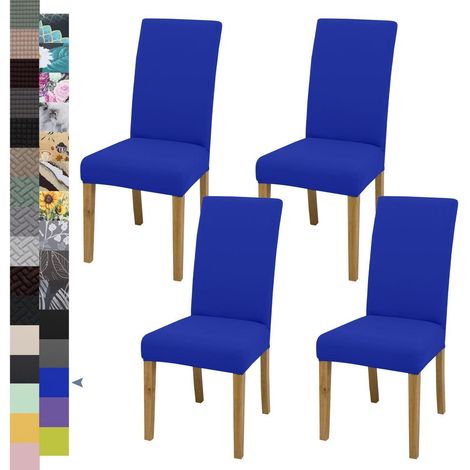 Dehnbare Stuhlbezüge mit Rückenlehne, 4er/6er/8er Set, für Esszimmer & Küche (1/5)