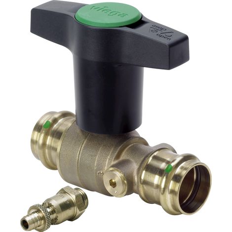 Kugelhahn mit SC Easytop 2275.3 in 15mm Siliziumbronze (1/3)