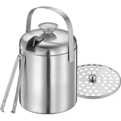 Cubitera Cilio Freddo, acero inoxidable, 1,3 l, diámetro 14 x 19 cm