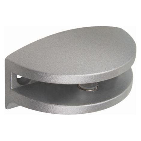 Soporte para estante de cristal - Cromo brillante (1/2)