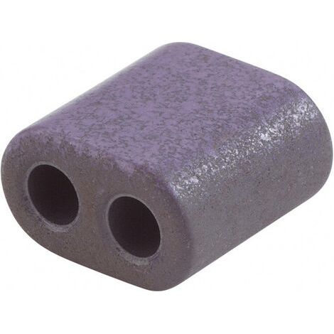 TDK B62152A1X1 B62152A1X1 Anneau de ferrite double trou Ø câble (max.) 3.4 mm (L x l x H) 14.5 x 8.5 x 14.5 mm 1 pc(s) S77133 (1/4)