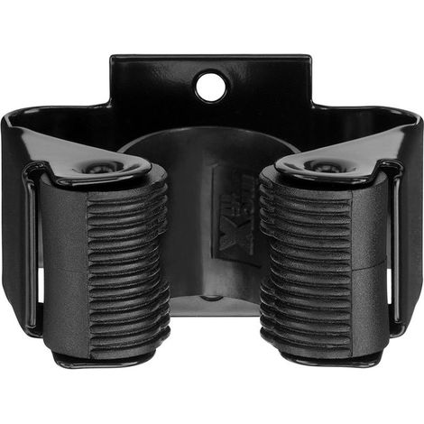 APPENDINO ADESIVO SCOPETTE NERO OPACO BL2 - 100X40X120