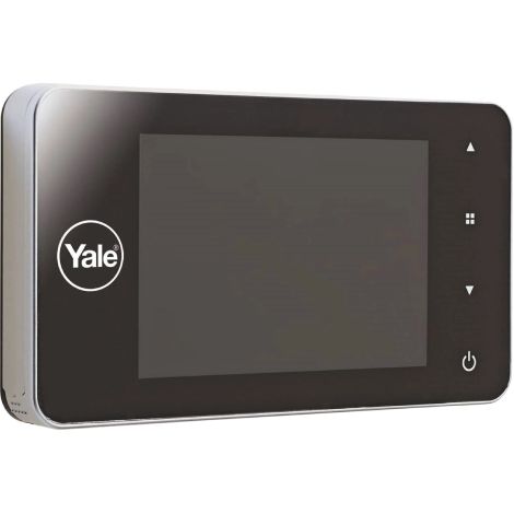 Judas numérique enregistreur Yale - Écran LCD 4" - porte 38-110mm - sonnette - angle vision 105°