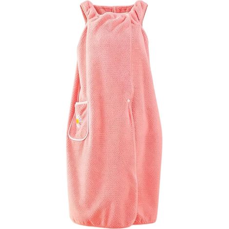 Wearable Towels For Women Coral Fleece Robe Cover Quick