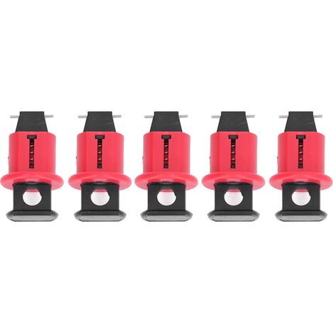 Dispositif de verrouillage miniature pour disjoncteur (lot de 5) - Interrupteur standard de qualité industrielle (1/5)