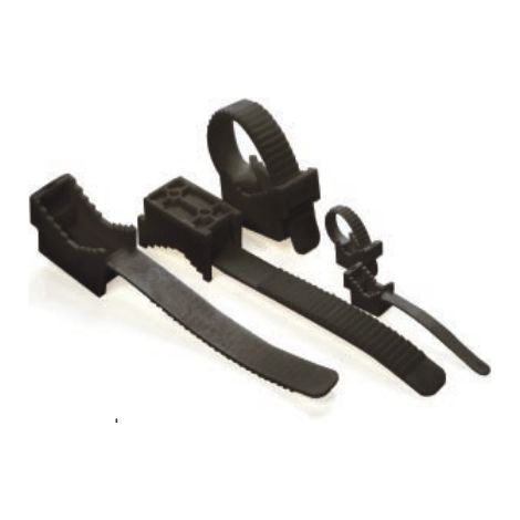 Fascette elektro-plast up-22uv poliammide polietilene 9 mm (1/2)