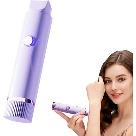 Tondeuse bikini électrique pour femmes - Rasoir électrique 2 en 1 pour les jambes, les aisselles, le visage et le corps (1/5)